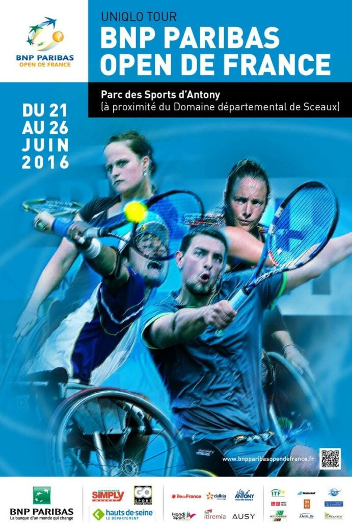 open BNP Paribas Tennis en Fauteuil 2016