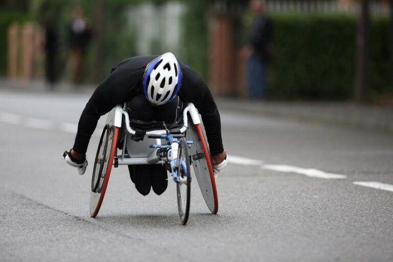 Handisport en Grande-Bretagne athlétisme fauteuil