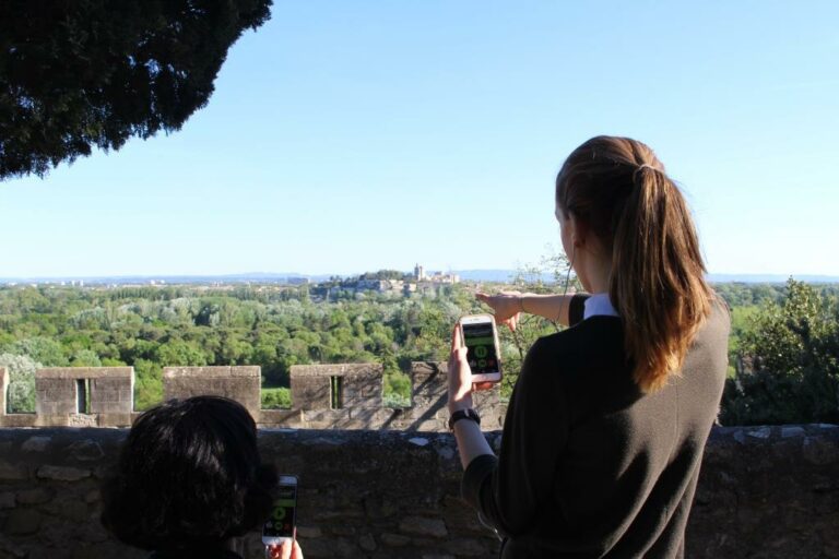 Visite en FALC à l'Abbaye St-André dans le Gard