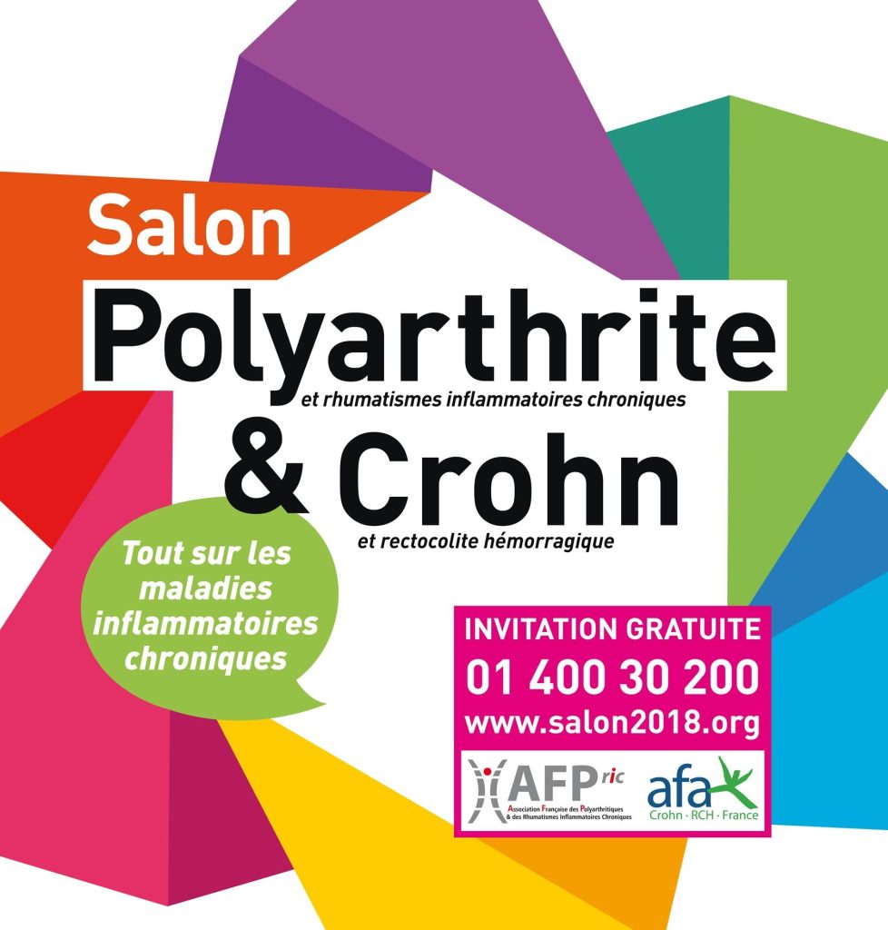Salon Crohn, RCH, polyarthrite et maladies inflammatoire chroniques (MICI) édition 201