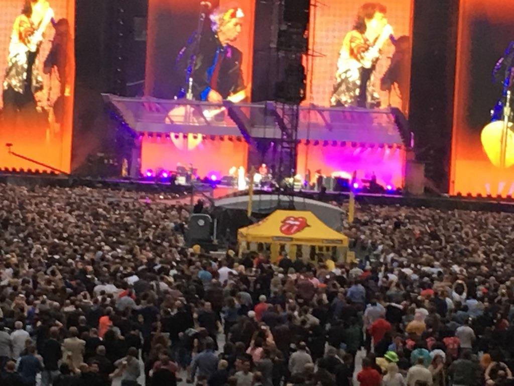 Les Rolling Stones au London Stadium par Jean-Christophe Verro qui a testé l'accessibilité du concert