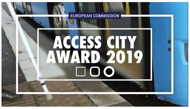 La ville d'Évreux primée lors des Access City Awards 2019