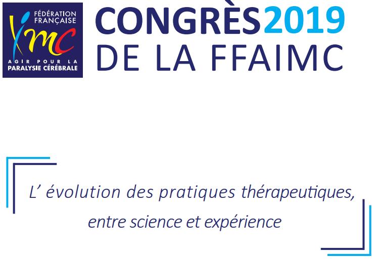 Le Congrès de la Fédération Française des Associations d'Infirmes Moteurs Cérébraux aura lieu à Paris les 3 et 4 octobre 2019