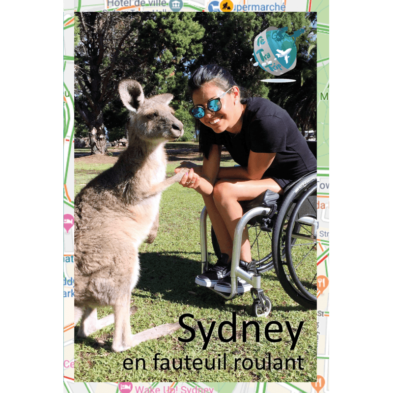 Sydney en fauteuil roulant par Tétra Trip