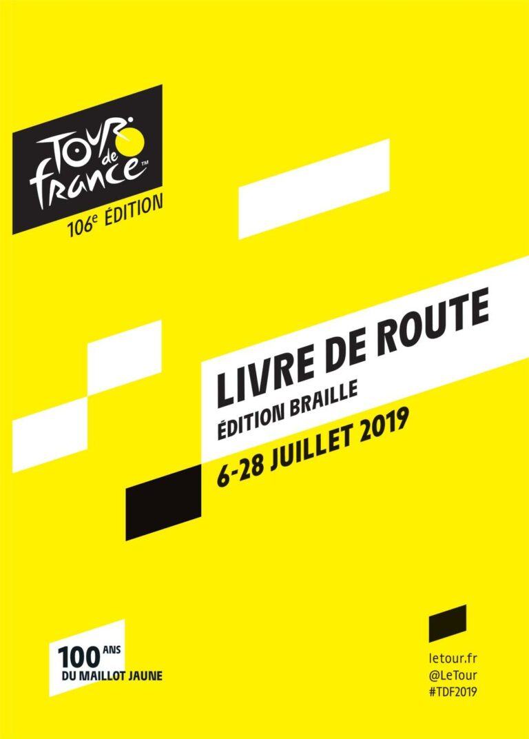 Tour de France 2019 version braille