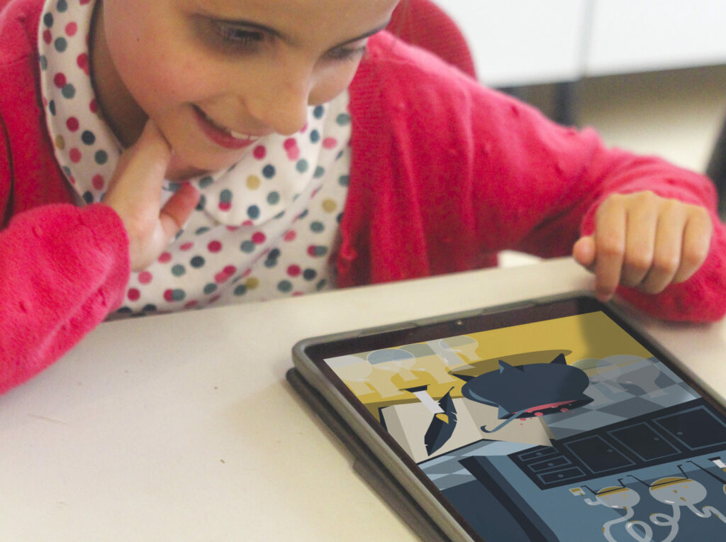 Une application interactive pour rendre la lecture accessible aux enfants déficients visuels