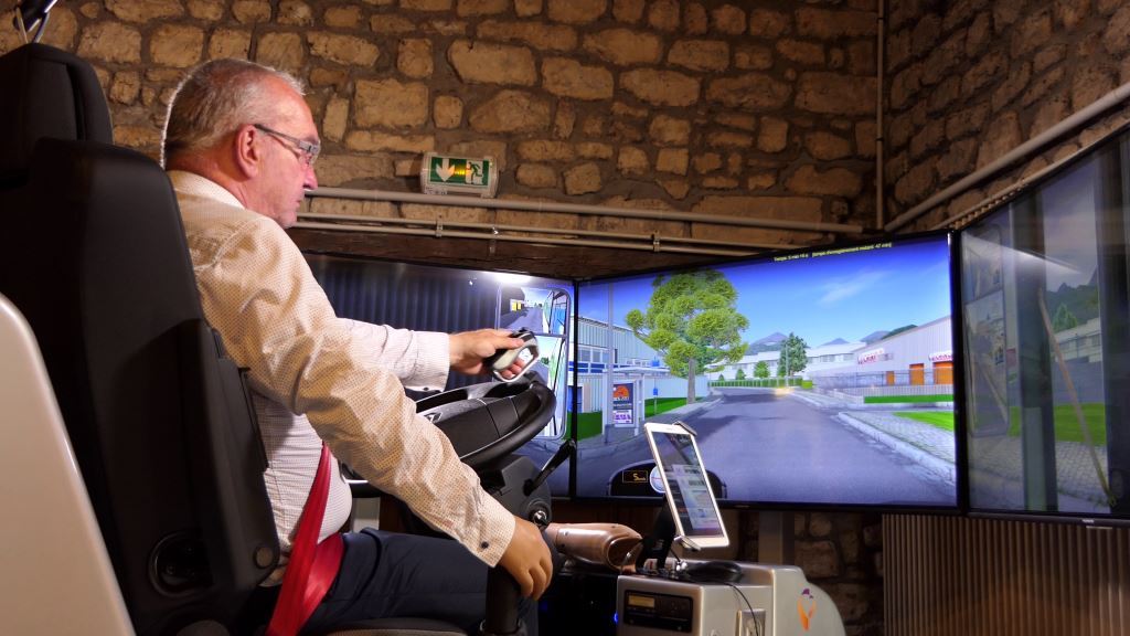 Conducteur routier avec un handicap : Des simulateurs de conduite