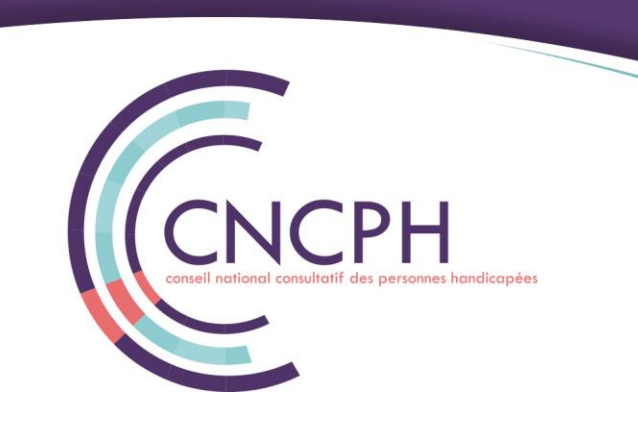 Le CNCPH : Conseil National Consultatif des Personnes Handicapées