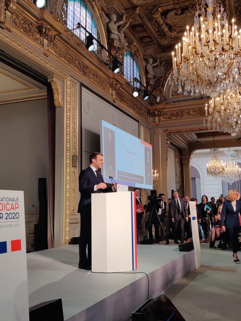 Emmanuel Macron : Conférence Nationale du Handicap : Les temps forts et les mesures clefs