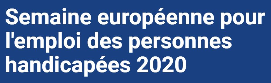 Semaine Europeenne Pour L Emploi Des Personnes Handicapees