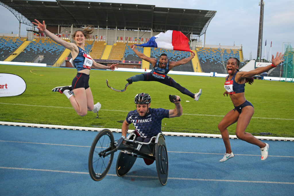 Équipe de France d'athlétisme handisport : Une belle 5ème place en Pologne