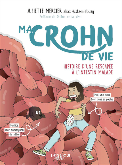Crohn : Un ouvrage illustré pour voir la maladie sous un autre angle dans "Ma Crohn de vie"