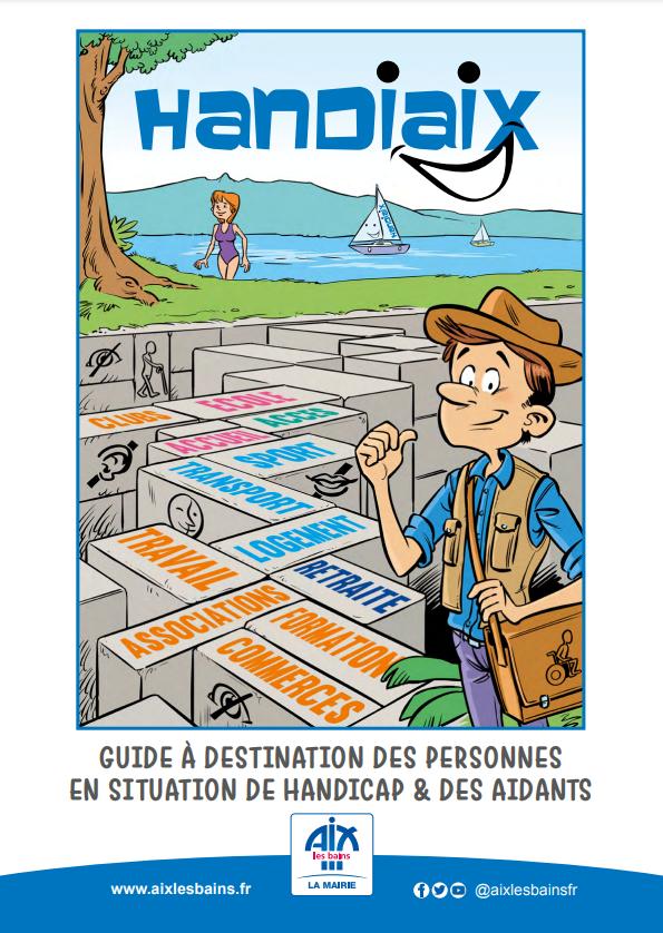 Découvrez Aix-les-Bains en toute sérénité grâce au Guide Handiaix.
