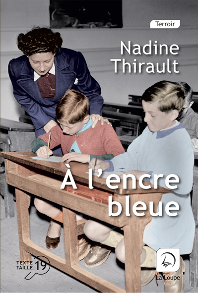 Livres édités en grands caractères : "À l'encre bleue"