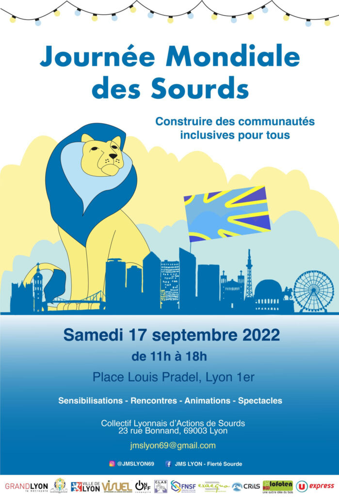 Journée Mondiale des Sourds : Rendez-vous à Lyon !
