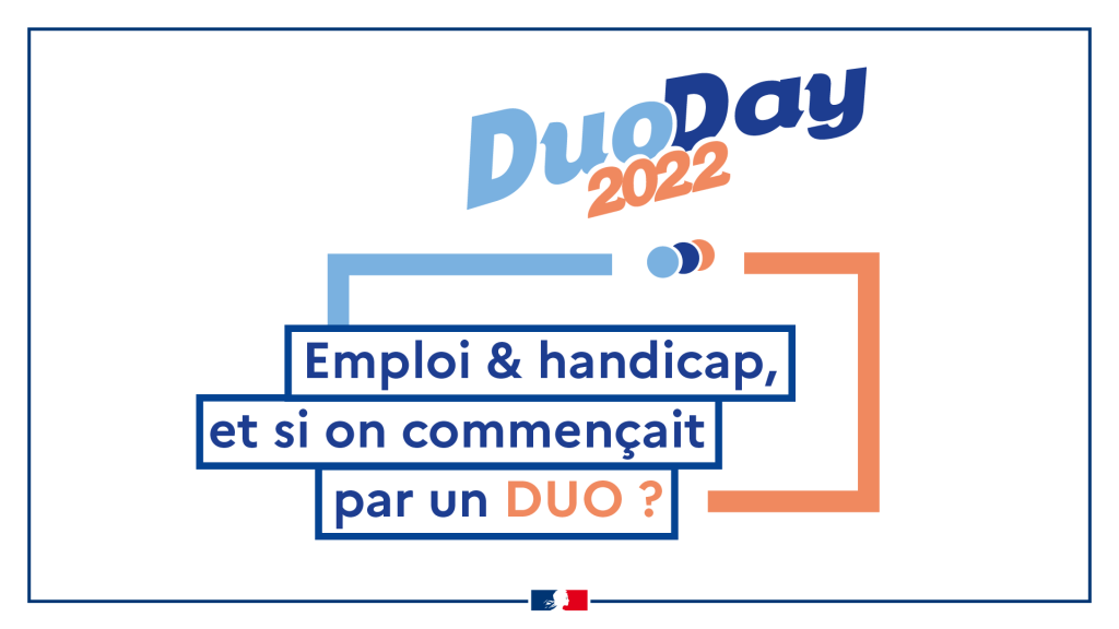 DuoDay 2022 : Composez vos binômes avant le 17 novembre !
