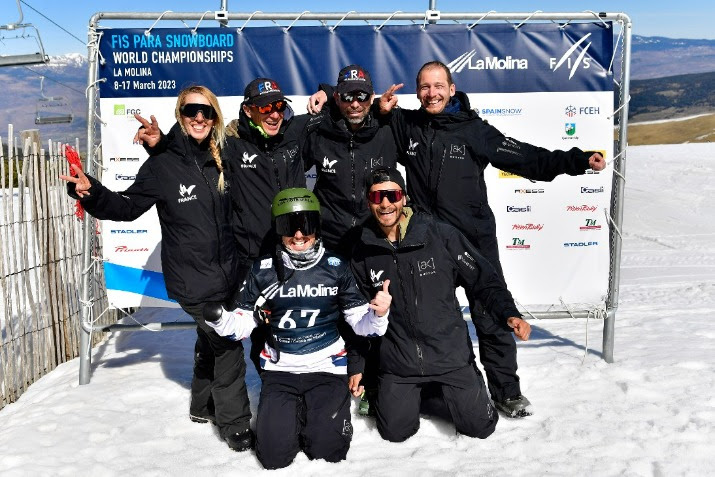 Para snowboard : Quatre podiums pour les Français au Championnat du monde