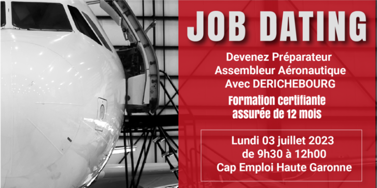 Job dating aéronautique et handicap à Toulouse : une formation à la clef