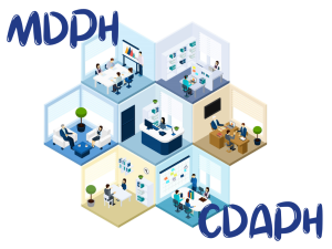 différence MDPH CDAPH © Macrovector_SJeannot