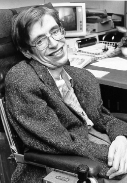 portrait de Stephen Hawking