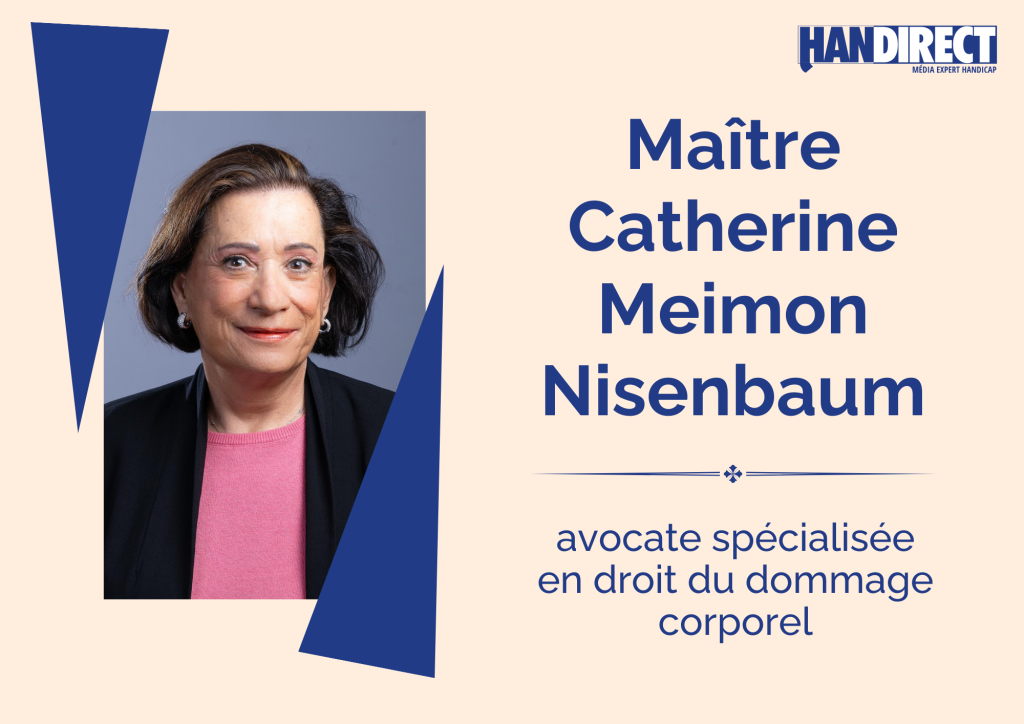 Portrait de Catherine Meimon Nisenbaum, avocate spécialisée en droit du dommage corporel